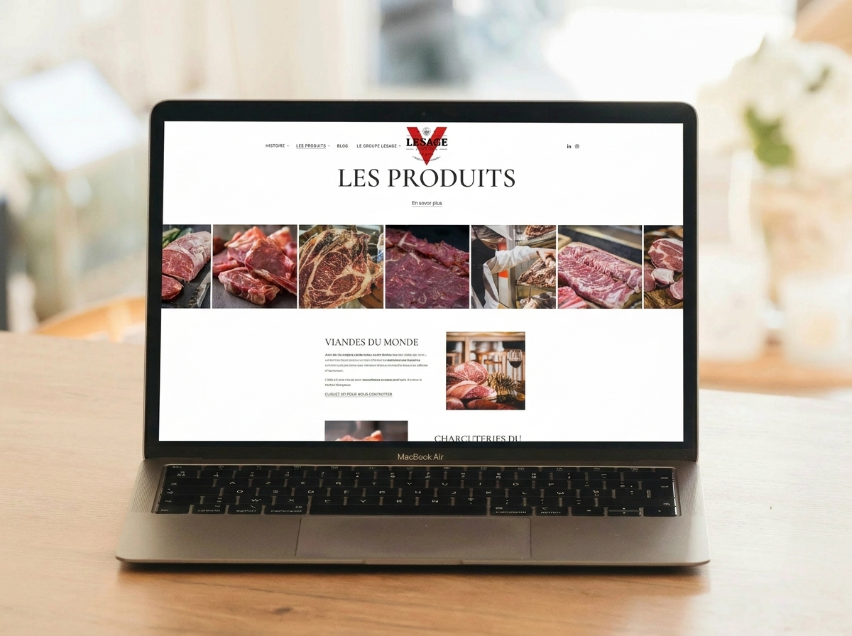Mockup desktop — Page intégrée